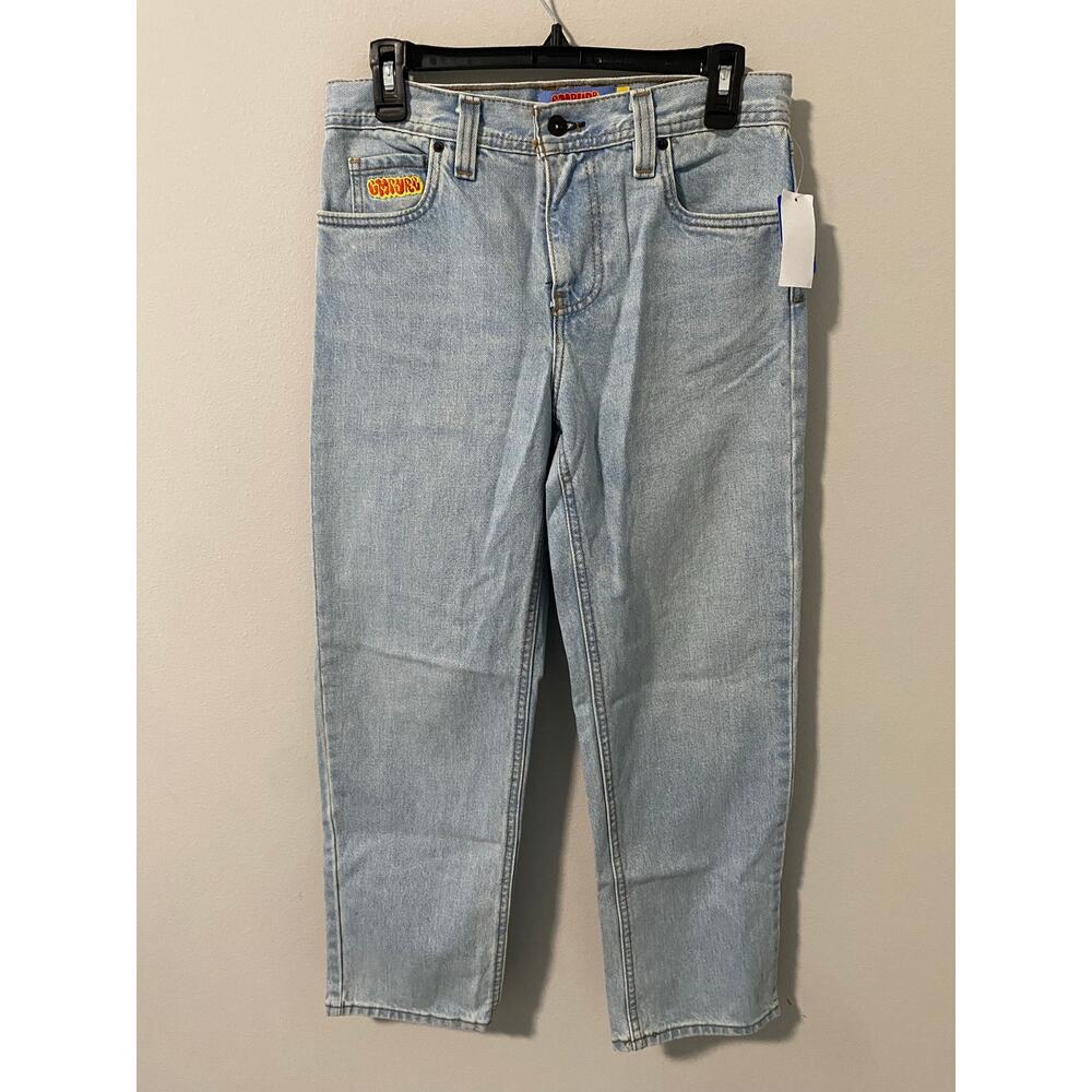 New Empyre Relax Loose Fit Youth Y2K Skater Jeans, Light Denim Size 26